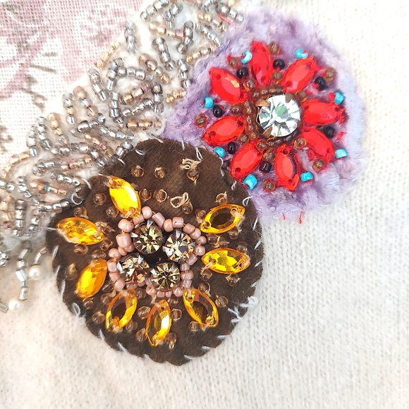 FREE PEOPLE VINTAGE CARTIGAN. - Picture 4 of 11